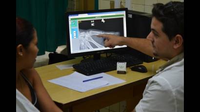 Uso de la radiografía digital en Guantánamo