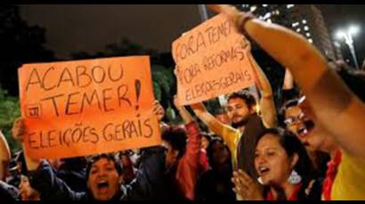 En las manifestaciones se piden elecciones generales ya