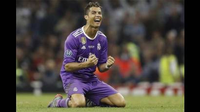 Cristiano Ronaldo festeja