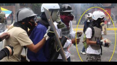 La derecha venezolana está utilizando a los niños como carne de cañón