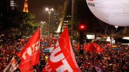 Marcha para defender a Lula