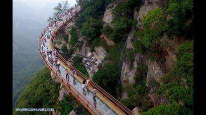 Puente colgante Haohan Qiao o Puente de los Héroes