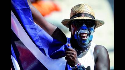 Los cubanos han recibido el apoyo de la afición en la capital austriaca.