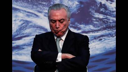 Michel Temer, expresidente de Brasil.