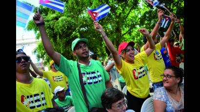 Jovenes en festival