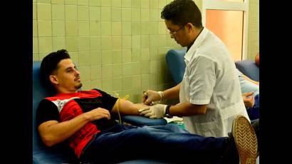 Donación de sangre