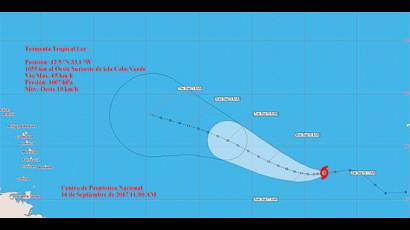 Tormenta tropical Lee