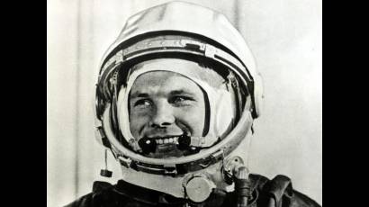 El cosmonauta Yuri Gagarin