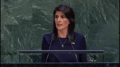 Representante de Estados Unidos ante la ONU