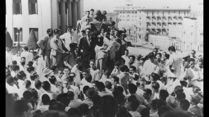 Fidel Castro en la Universidad de La Habana