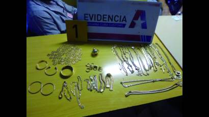 Joyas Confiscadas