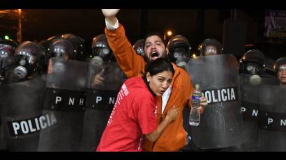 Honduras vive días de manifestación popular