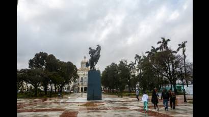 La estatua fue emplazada en el mismo corazón habanero