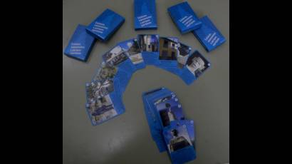 Juego de cartas dedicado a Martí