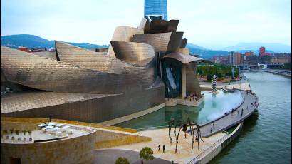 Pasarela Guggenheim en Bilbao