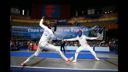 El combate final Vitalis (Francia) y Lee (Corea) 