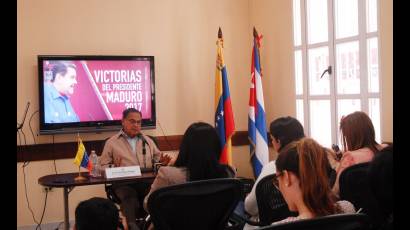Conferencia de Prensa Embajada de Venezuela
