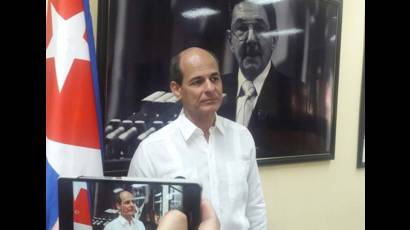 Viceministro de Relaciones Exteriores de Cuba, Rogelio Sierra, 