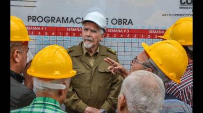 Insta Ramiro Valdés a impulsar inversiones en Las Tunas 