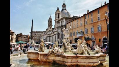 Plaza Navona, Roma