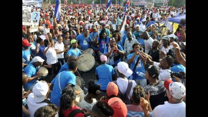 Conga en el Desfile