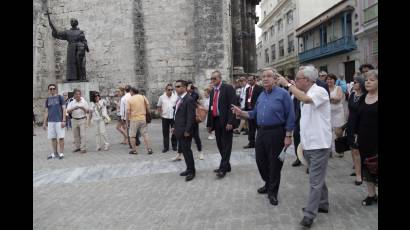 Secretario General de la ONU de paseo por La Habana en fotos