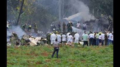 Accidente aéreo en Cuba