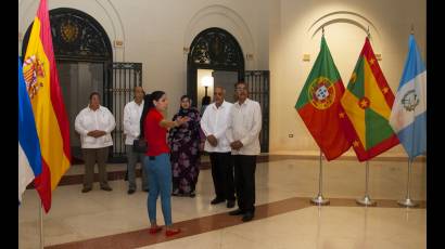 El Capitolio habanero le abrió sus puertas al presidente del Consejo Nacional Saharaui