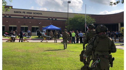 Tiroteo en escuela secundaria de Texas, al menos 8 muertos.