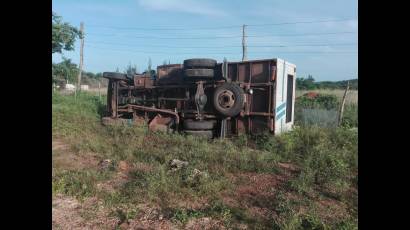 Accidente masivo en Camagüey