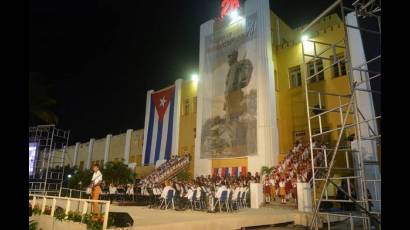 Acto Central Nacional por el 26 de Julio en Santiago de Cuba