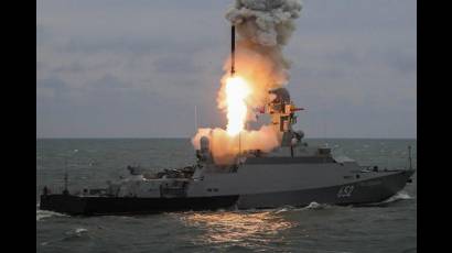 Rusia despliega flota cerca de costa mediterránea siria