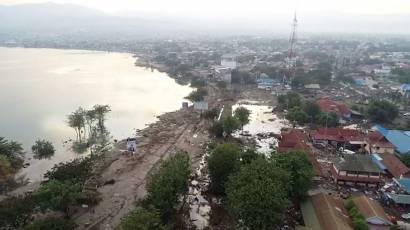 Las imágenes del desastre en Indonesia