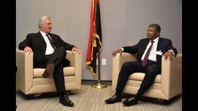 El presidente de Angola