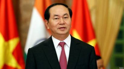 Presidente vietnamita Tran Dại Quang.