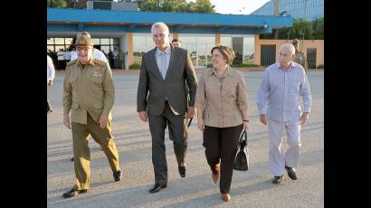 Raúl Castro Ruz y Miguel Díaz-Canel Bermúdez