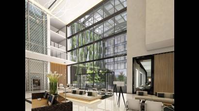 La estética impresionante del nuevo hotel