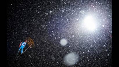 Snowfall, o Caída de nieve, ganadora del SIENA 2018 en categoría Bellezas de la Naturaleza