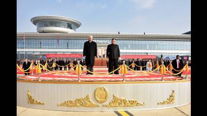 Visita de Miguel Díaz-Canel Bermúdez, a la República Popular Democrática de Corea (RPDC)