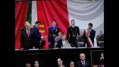 Toma de protesta del Presidente mexicano