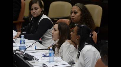 La diputada Mariela Castro Espín