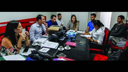 Estudiantes de varias carreras universitarias participaron en la 13ra. Comprobación al Control Interno en Copextel y en el resto de las entidades auditadas en todo el país.