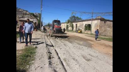 Labores constructivas en el proyecto del acueducto, drenaje y alcantarillado de Cárdenas