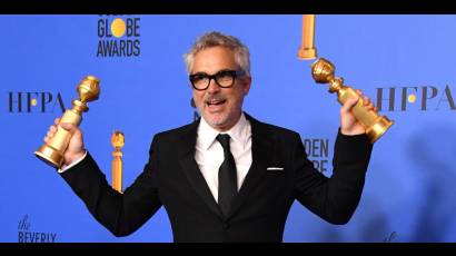 Alfonso Cuarón fue el mejor director en estos Globos de Oro
