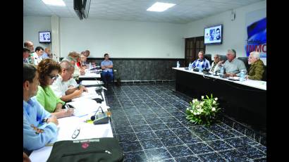 Reuniones de balance del Ministerio de Industrias y Agricultura