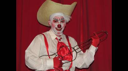 Javier Infante en Compañía de Clown