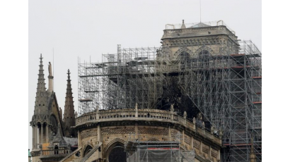 Incendio en la catedral parisina de Notre Dame