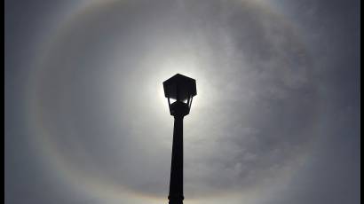 Halo Solar en las ciudad de Cárdenas
