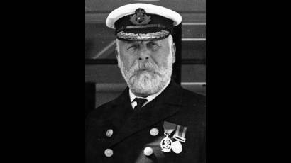  Edward Smith era el capitán del Titanic