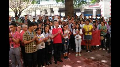 Jóvenes en el Congreso Latinoamericano y Caribeño de Estudiantes